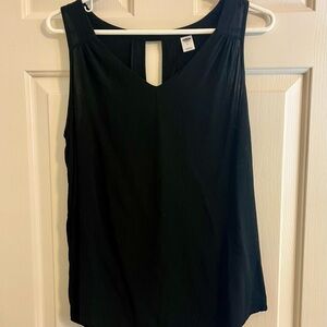 Old Navy Black V-Neck Tank Top